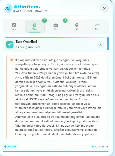 Asistent de inteligență artificială în consultație